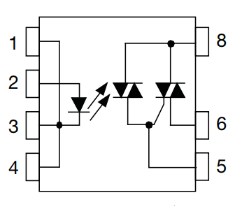 Vishay VO2223B光耦合器